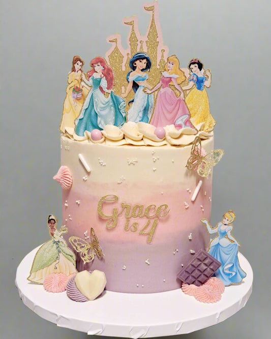 Disney Themed Girls Cake